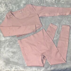 Women's Pink Activewear Set